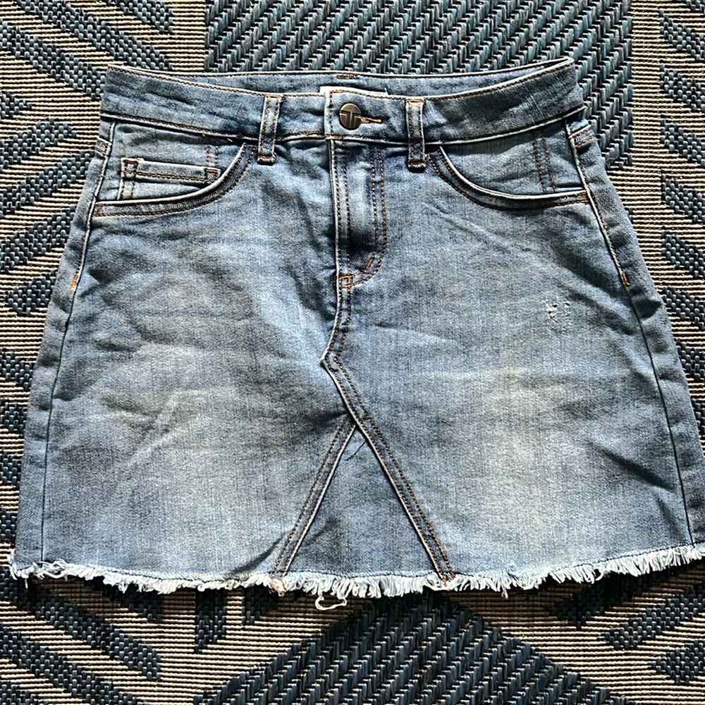 Tractor girls jeans skirt